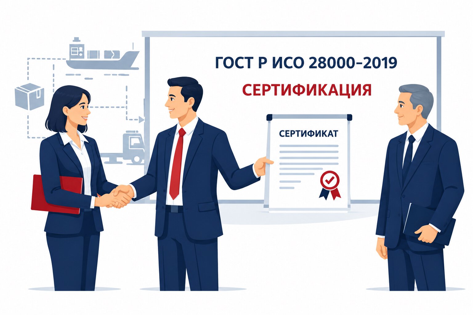 Оформление сертификата ГОСТ Р ИСО в Щелкино