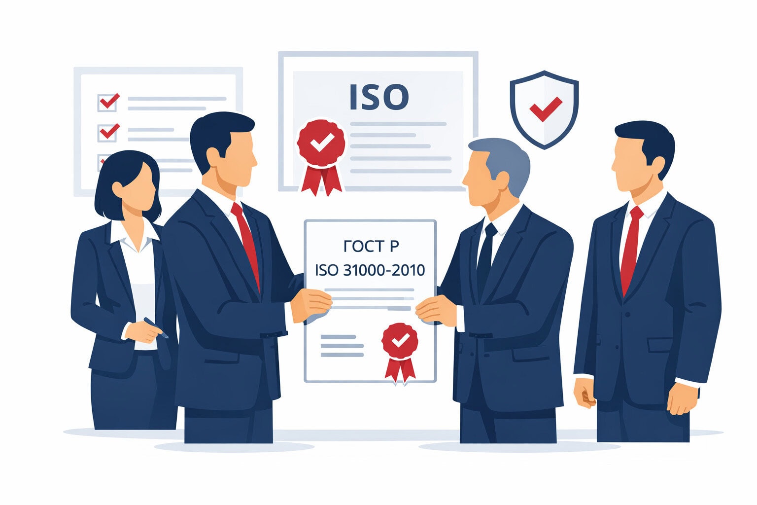 Оформление сертификата ГОСТ Р ИСО 31000-2010 в Щелкино