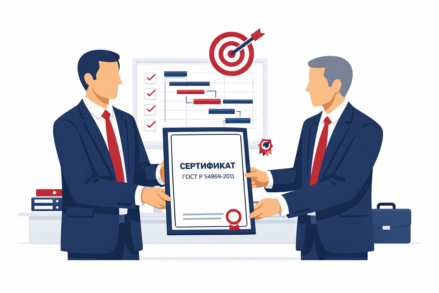 Внедрение ГОСТ Р 54869-2011 на предприятии в Щелкино