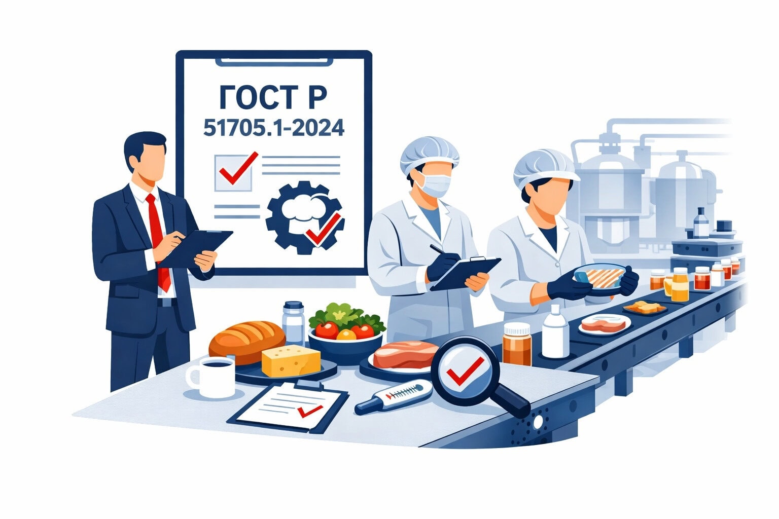Оформление ГОСТ Р 51705.1 2024 ХАССП в Щелкино
